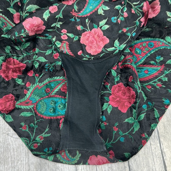 delicates Intimates & Sleepwear Vintage Floral Paisley Lace Lingerie Panties Size M Poshmark